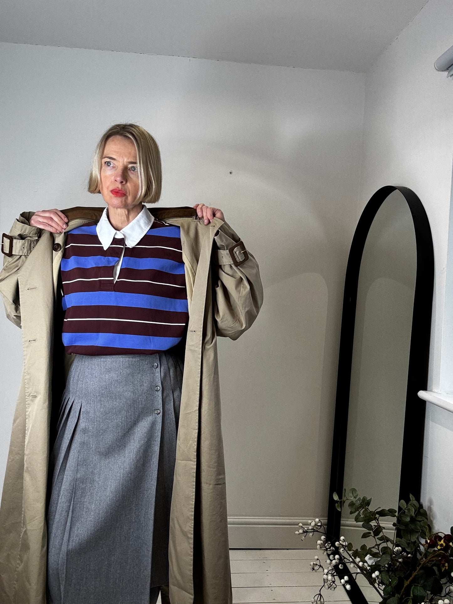 DB contrast collar trench