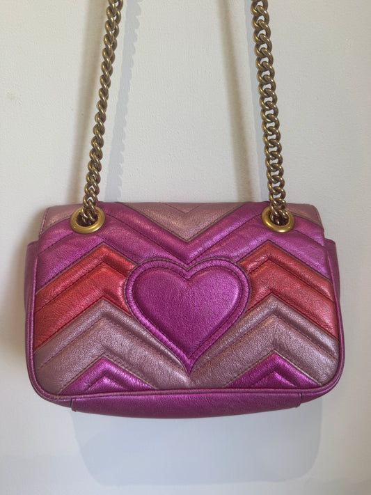 GUCCI Marmont Sylvie leather bag
