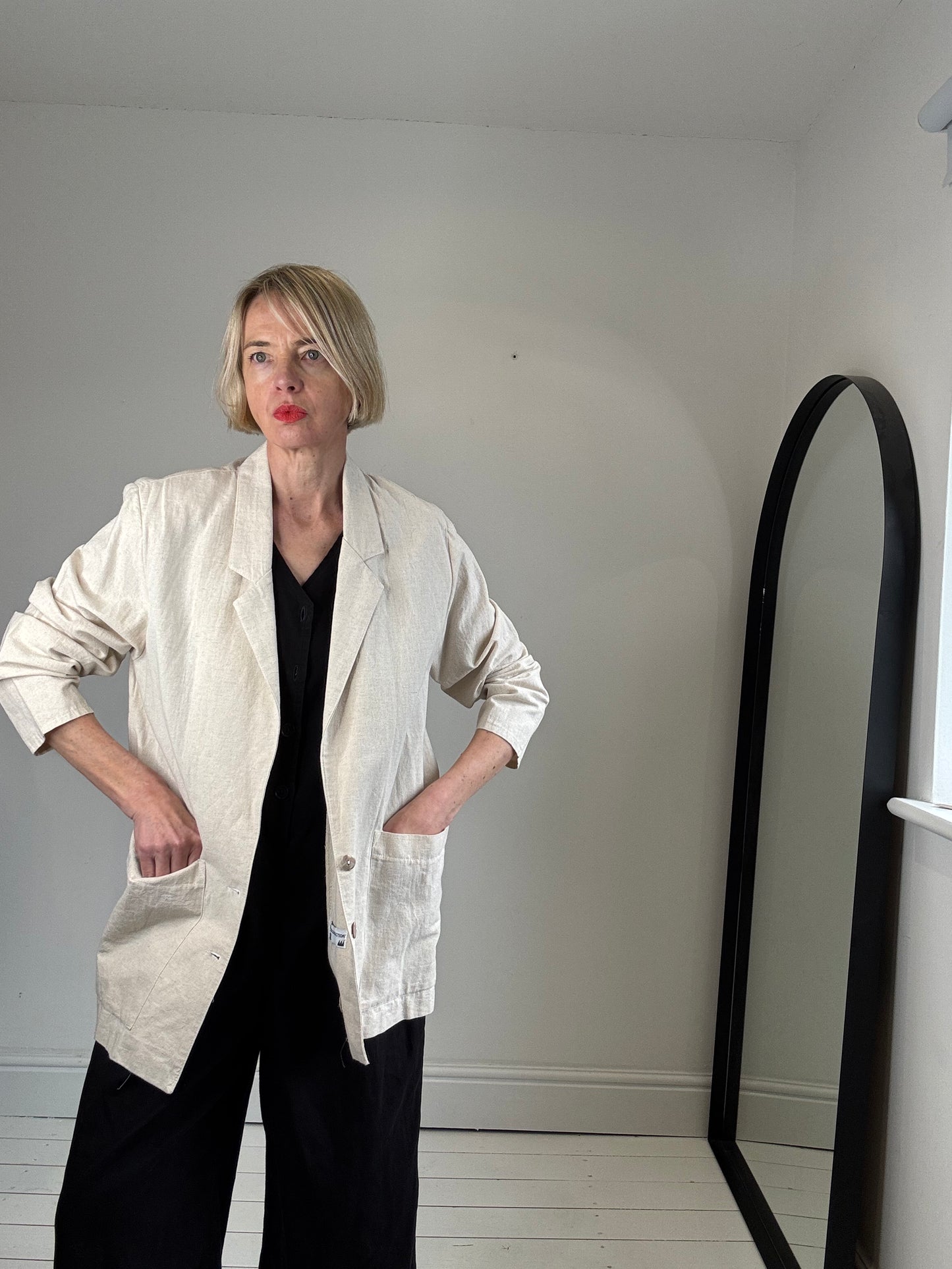 VINTAGE neutral blazer