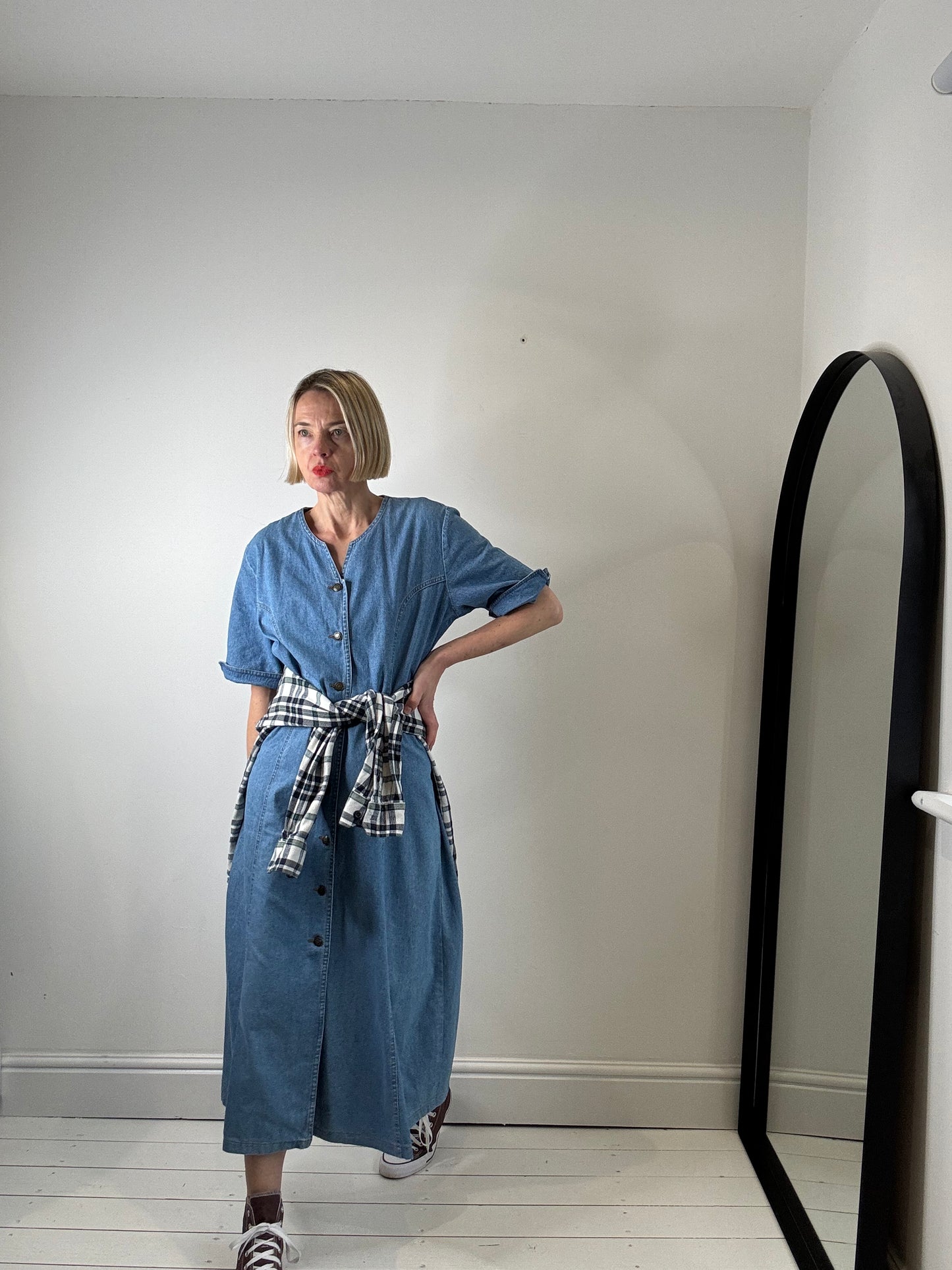 VINTAGE denim dress