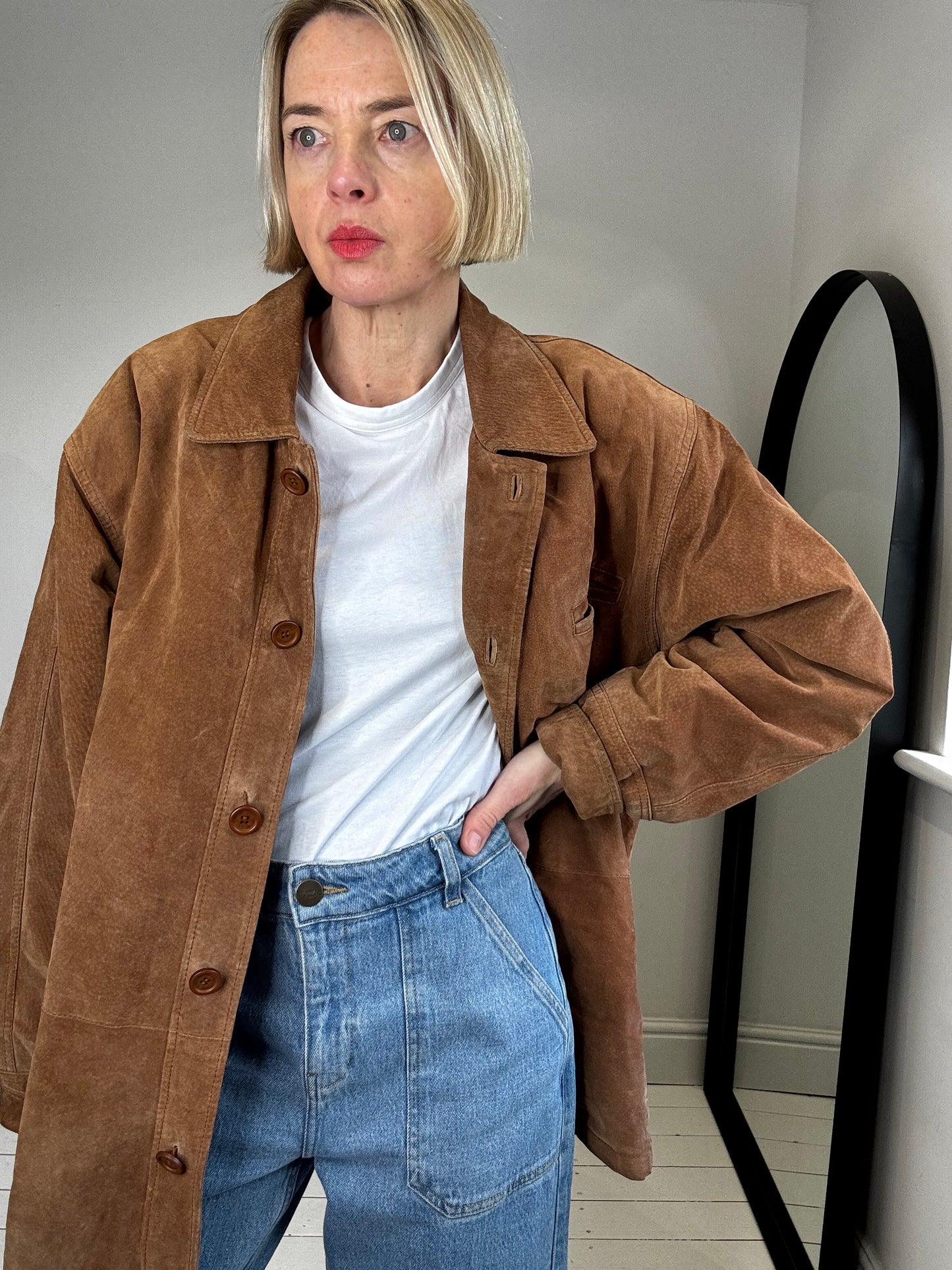 Vintage suede jacket