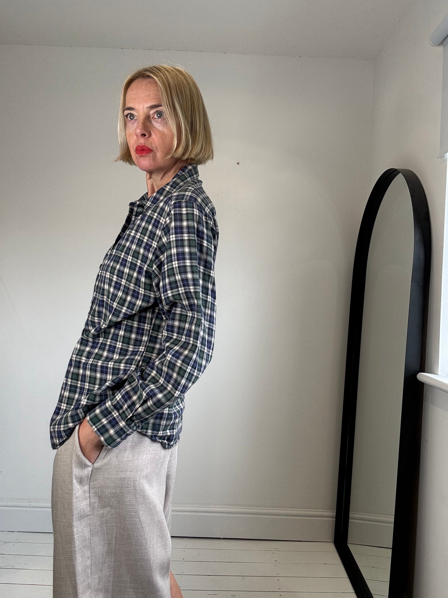 VINTAGE check shirt