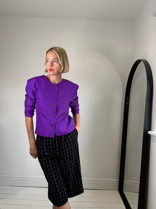 VINTAGE silk jacket