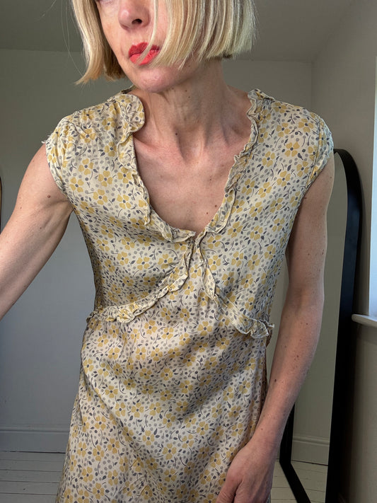 VINTAGE MONSOON slip style dress