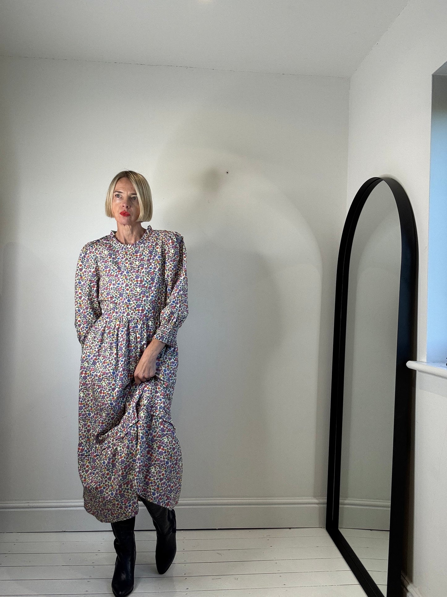 WYSE London cotton printed dress