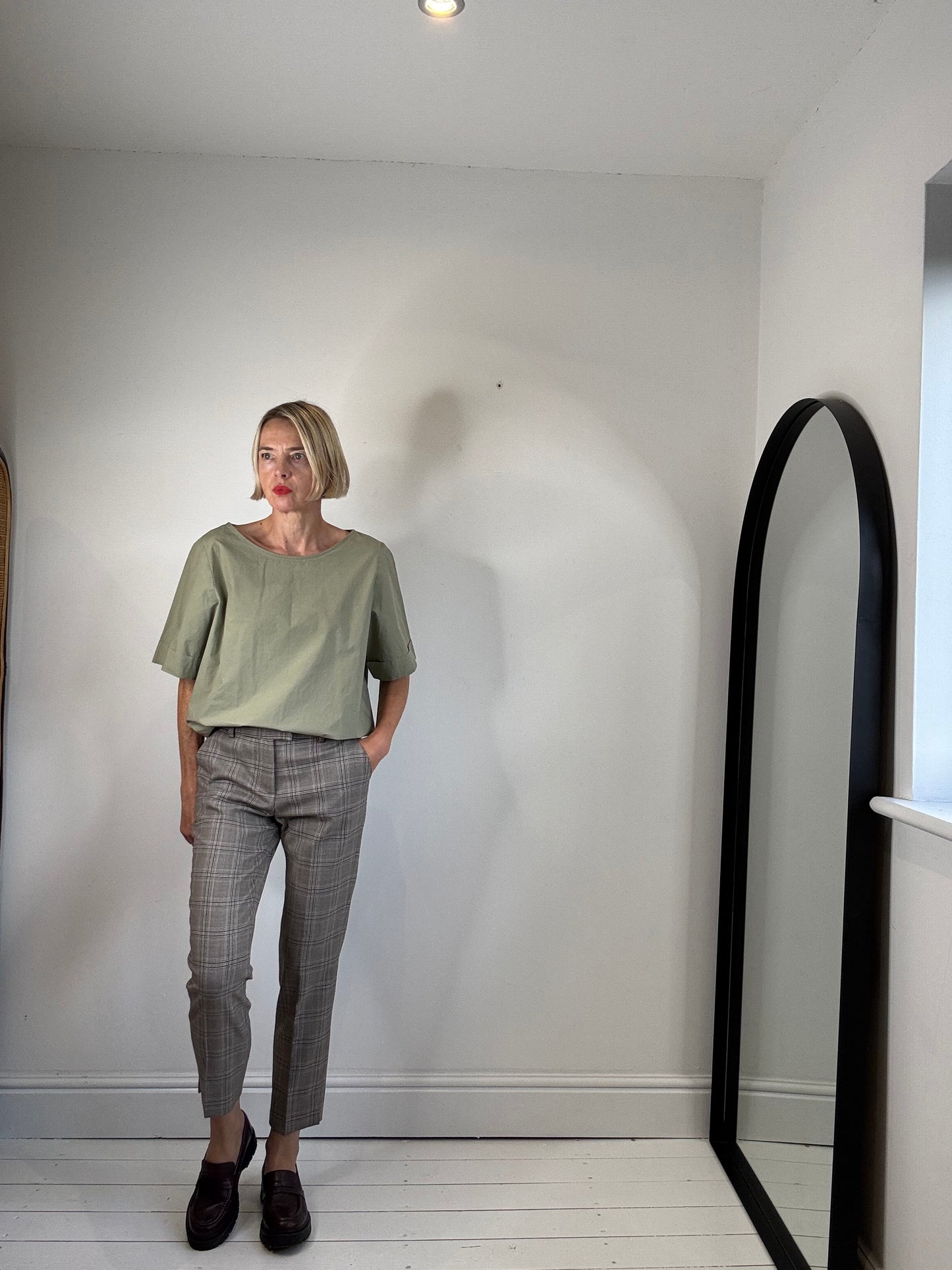 COS light woven cotton tee