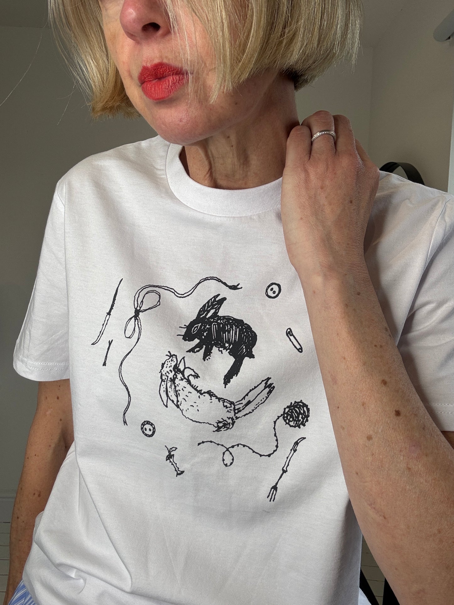 Organic cotton rabbit tee