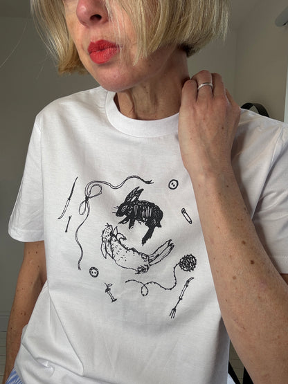 Organic cotton rabbit tee