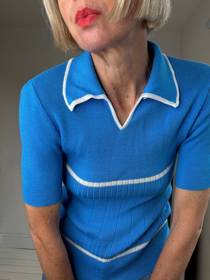 VINTAGE tipped knit