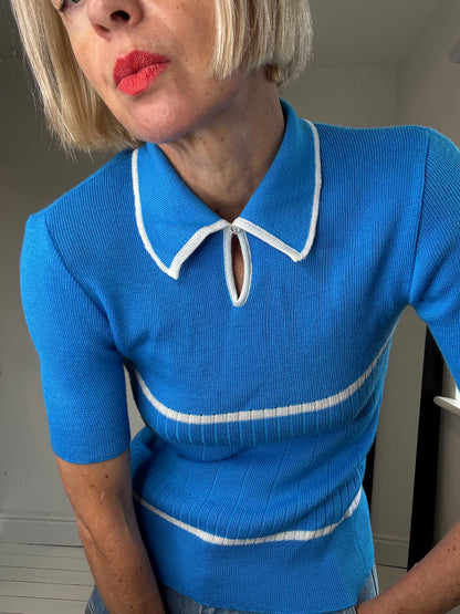 VINTAGE tipped knit