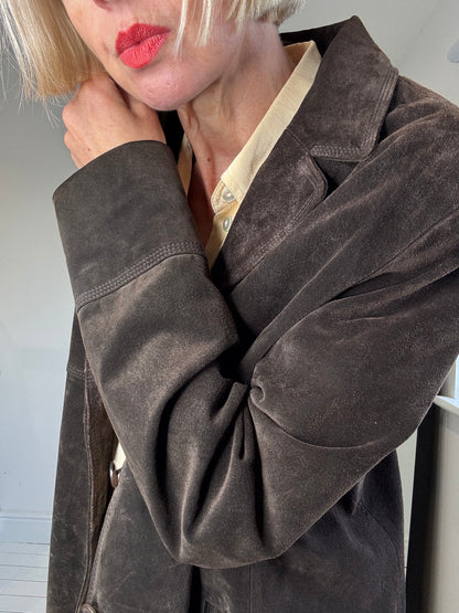 VINTAGE suede jacket