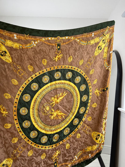 VINTAGE silk scarf