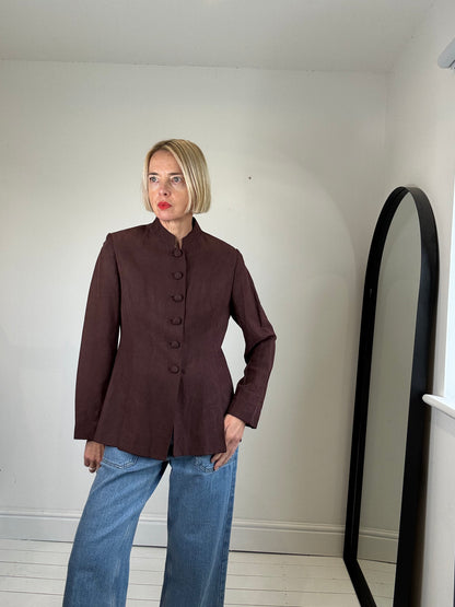 VINTAGE Nehru waisted jacket