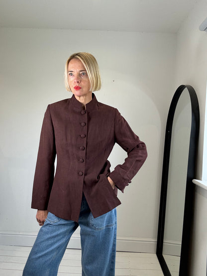 VINTAGE Nehru waisted jacket