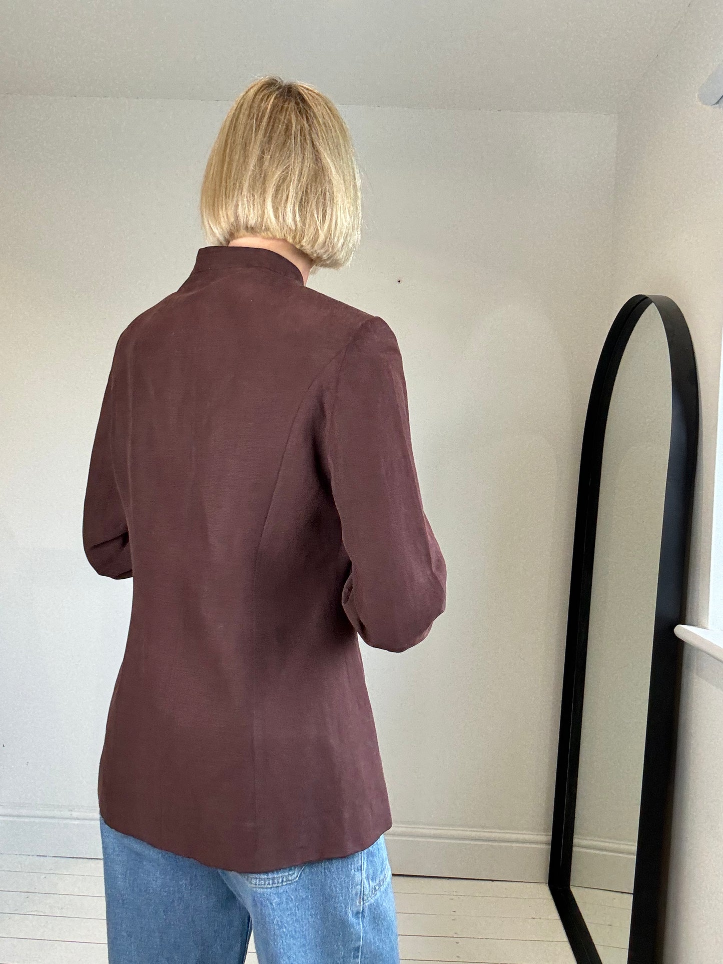 VINTAGE Nehru waisted jacket