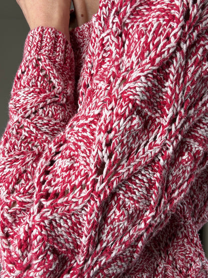 TOMMY HILFIGER cotton pointelle knit