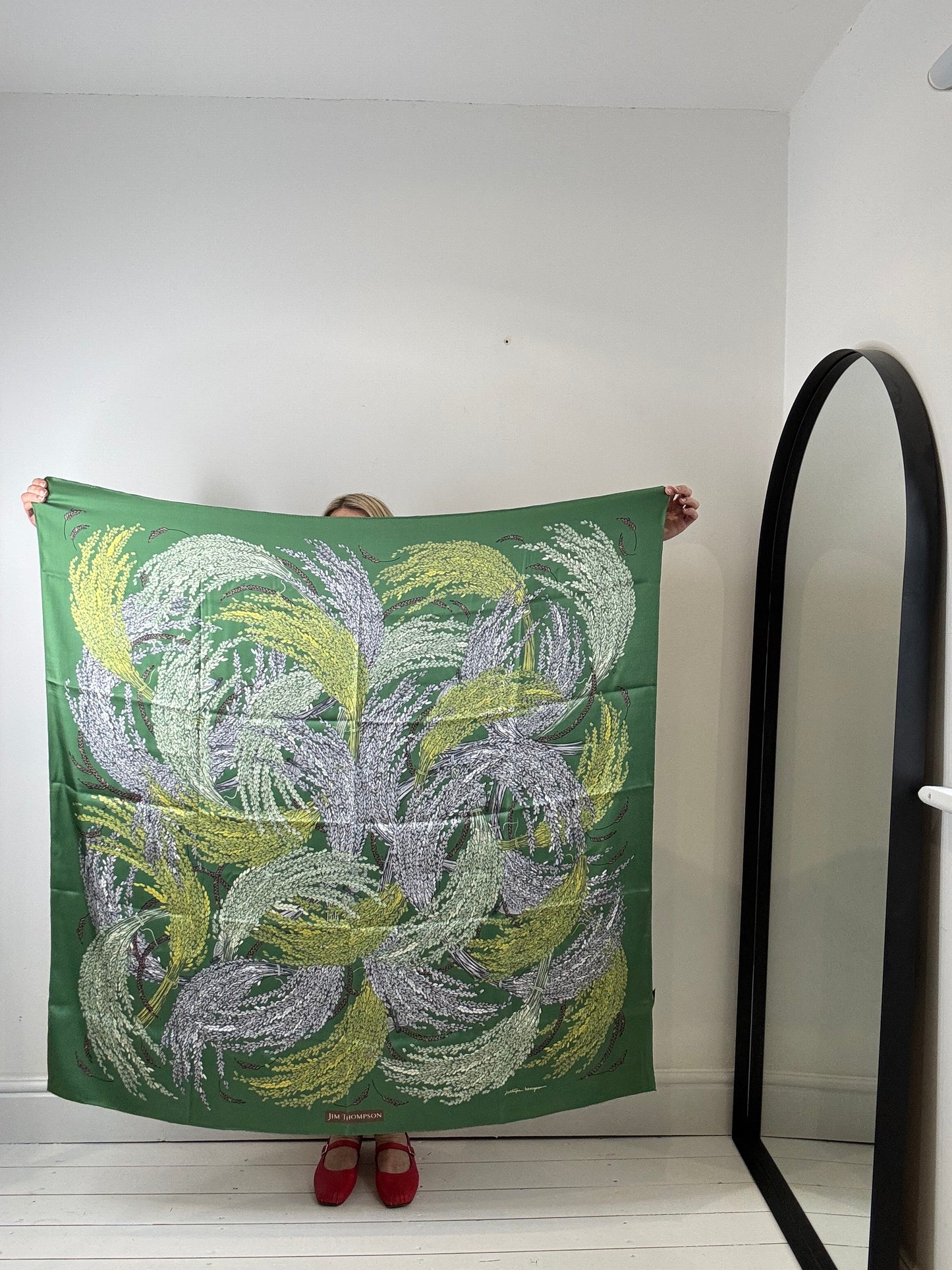 NEW Jim Thompson silk scarf
