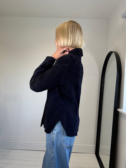 VINTAGE Suede shirt