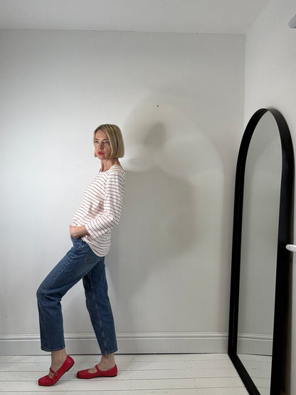 Square neck Breton jersey