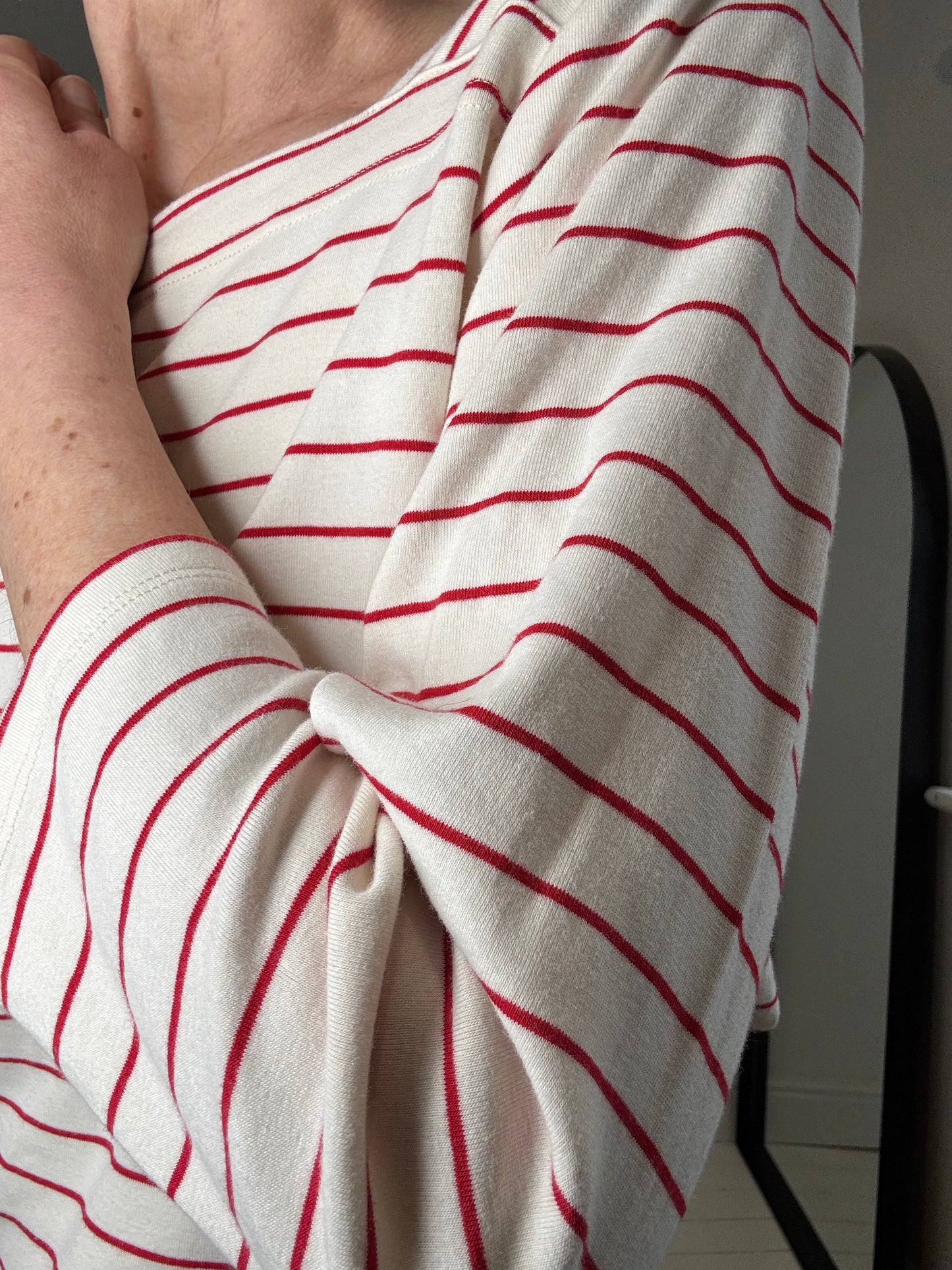 Square neck Breton jersey