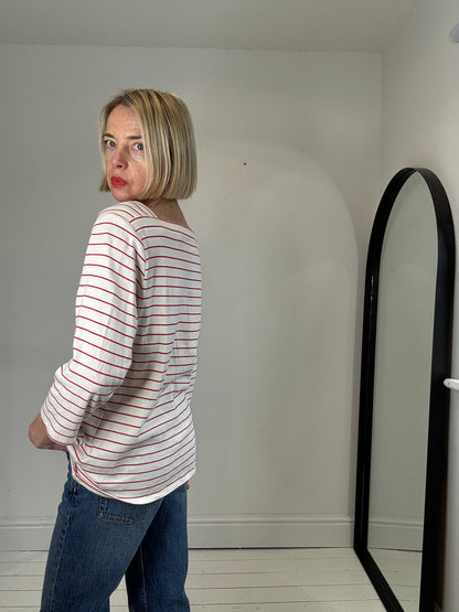 Square neck Breton jersey