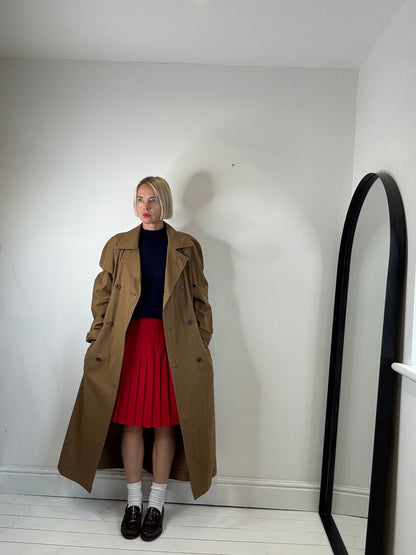 DB belted trench
