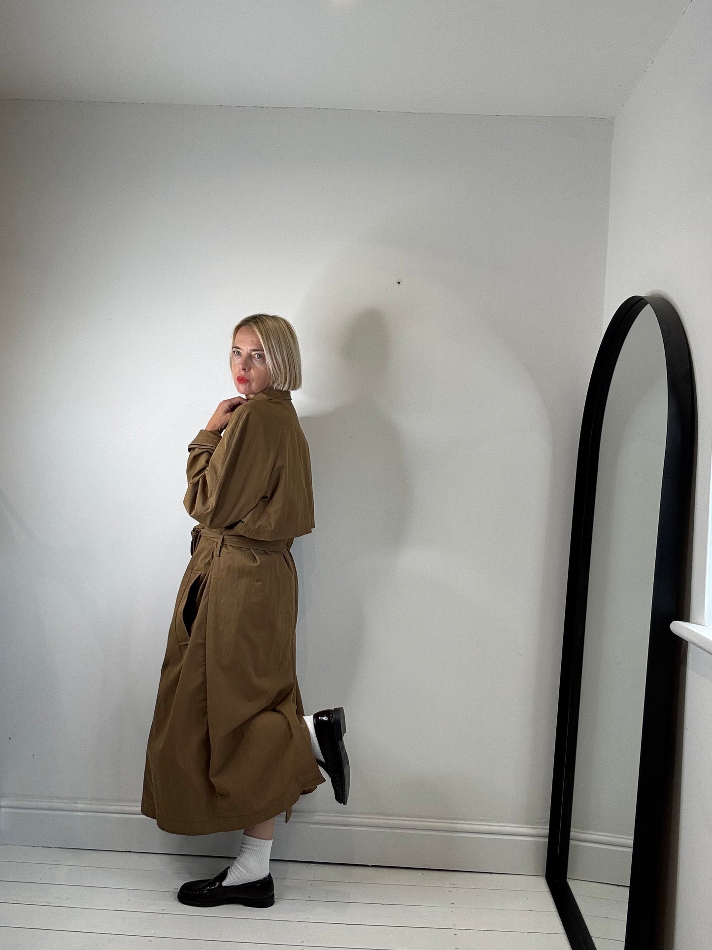 DB belted trench