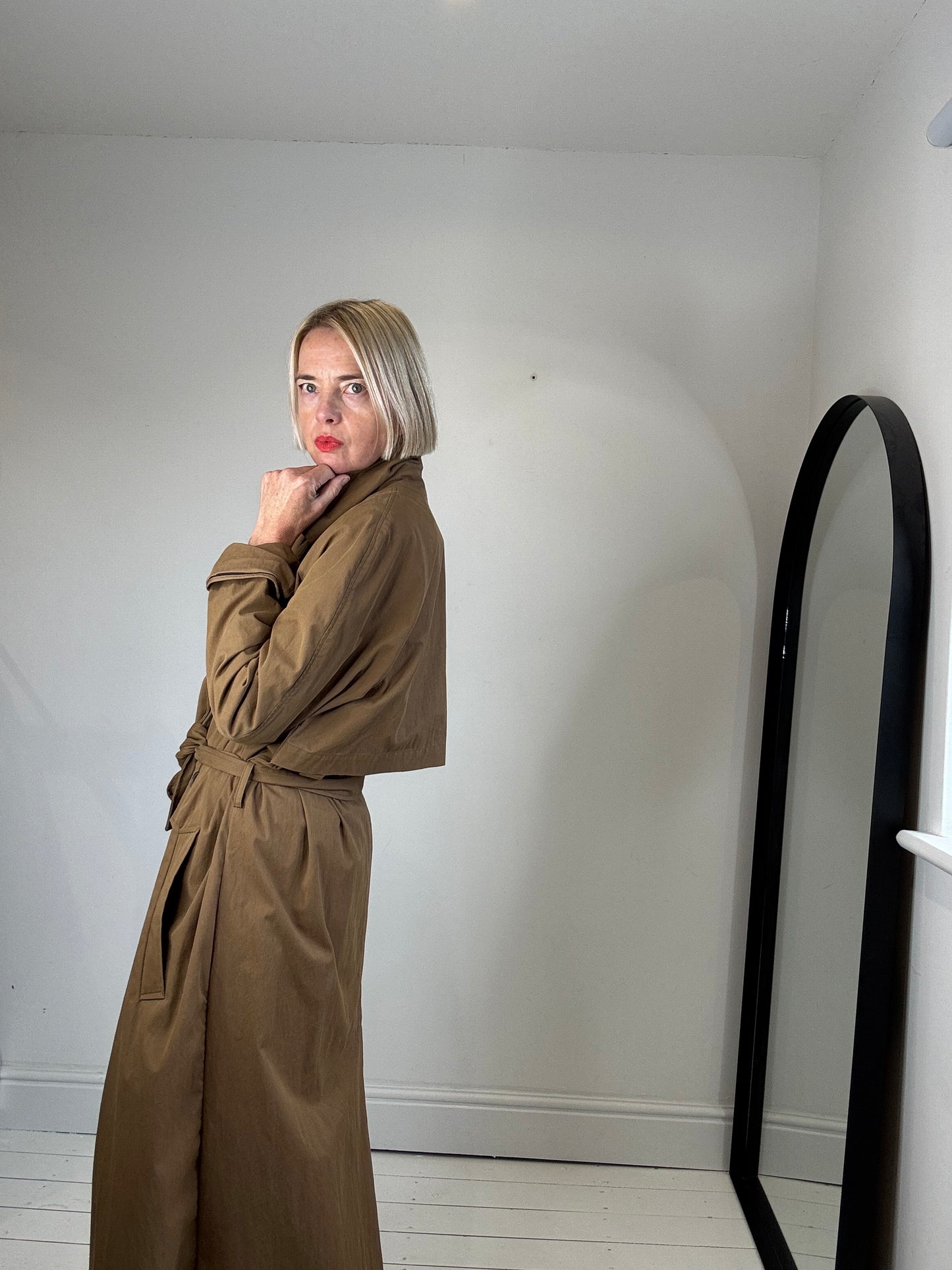 DB belted trench