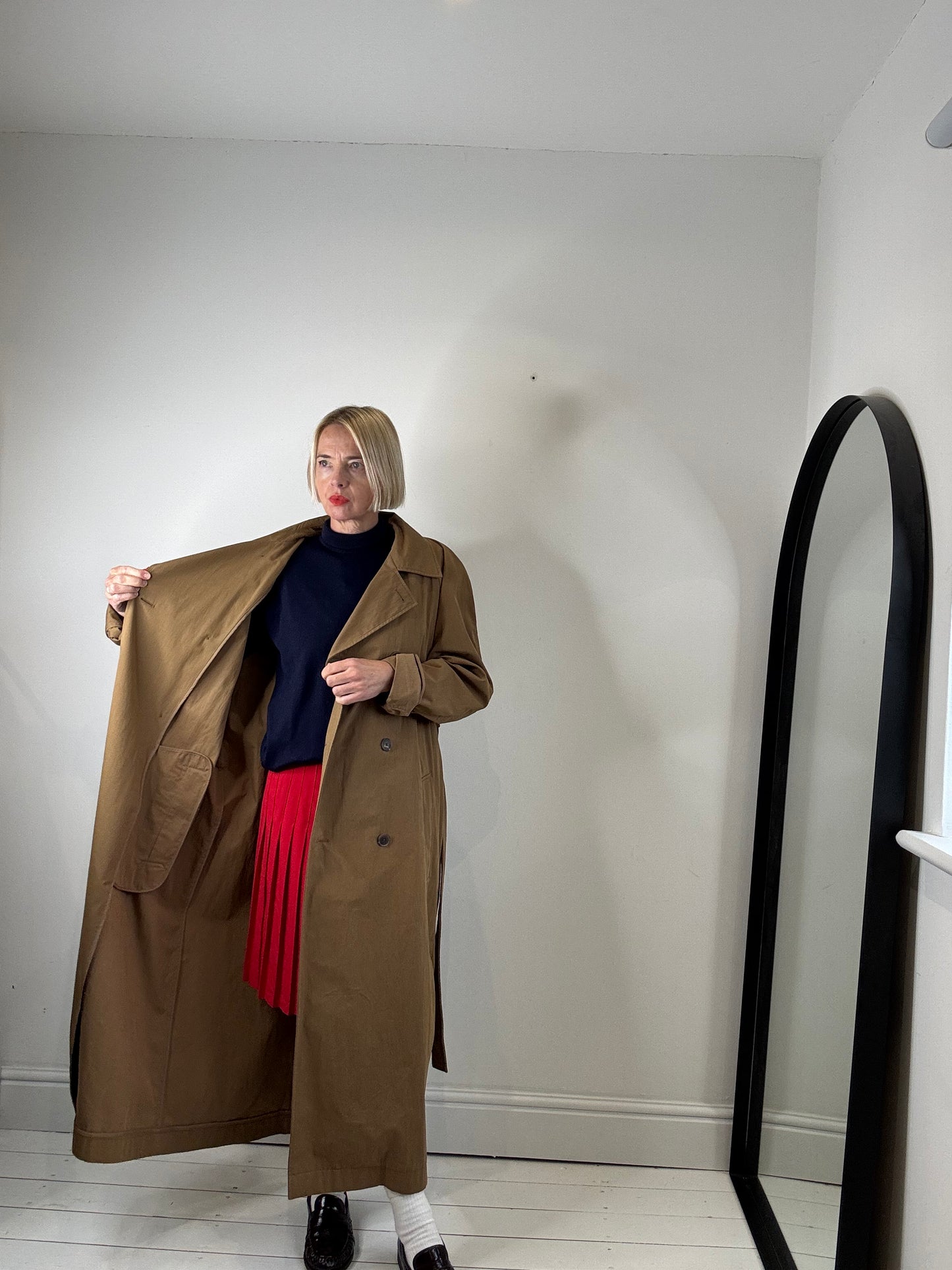 DB belted trench
