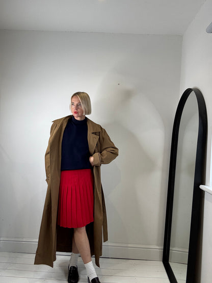 VINTAGE pleat skirt