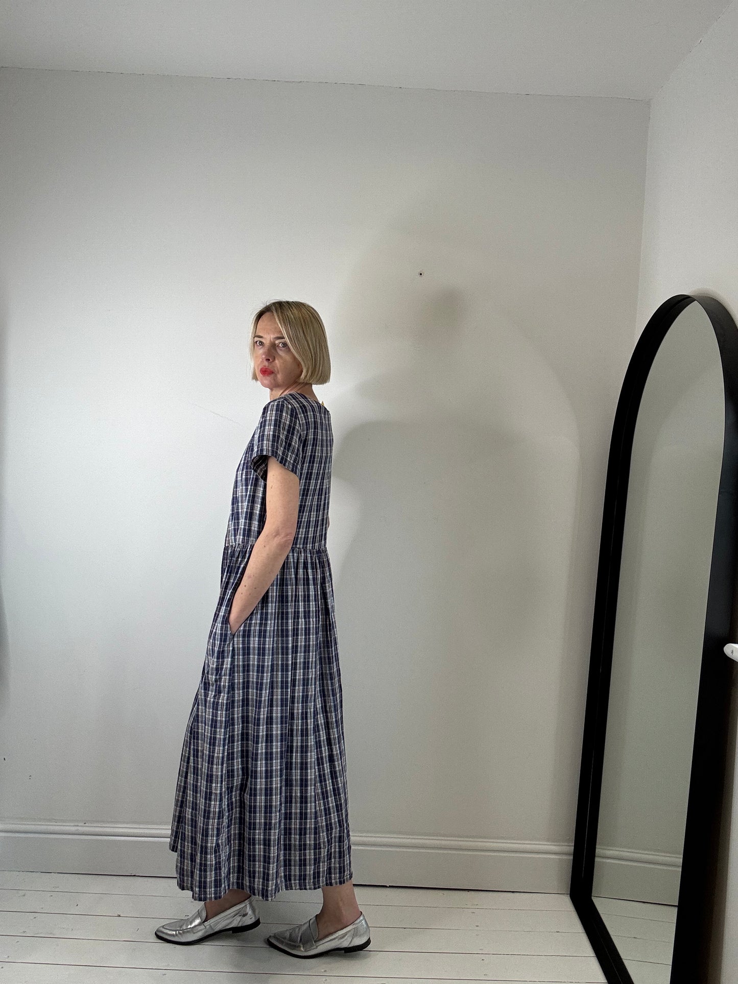 VINTAGE check dress