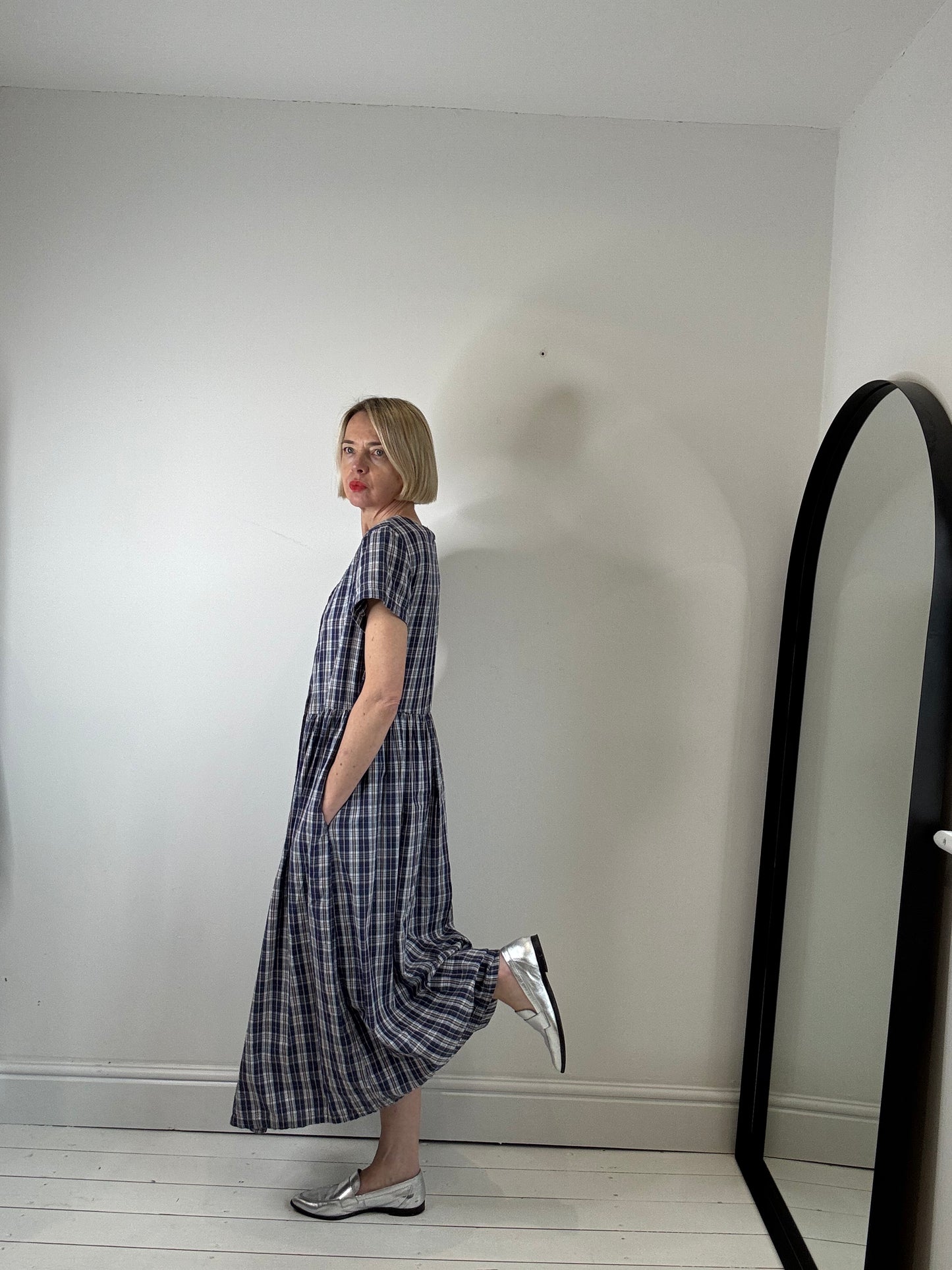 VINTAGE check dress