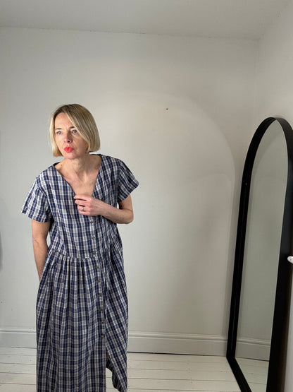 VINTAGE check dress