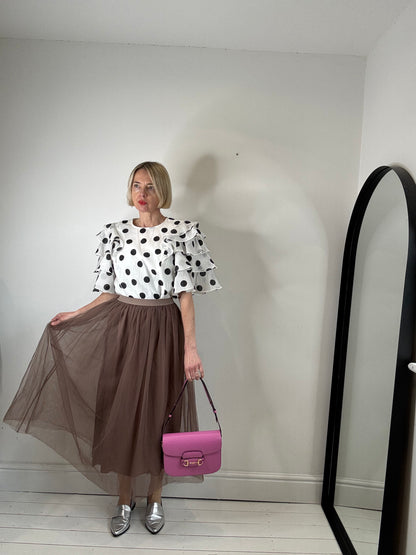 ARKET tulle skirt