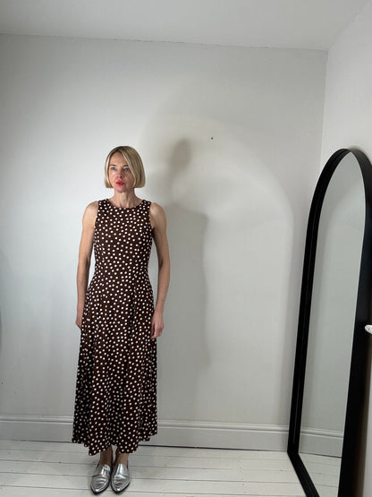VINTAGE polka dot dress