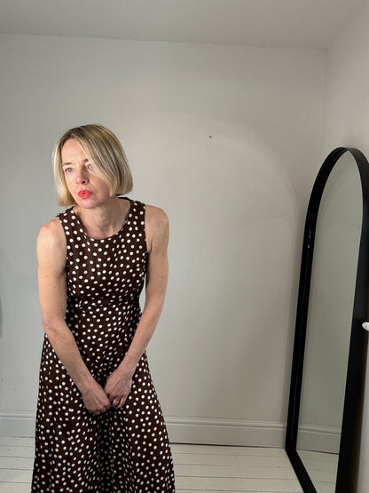 VINTAGE polka dot dress