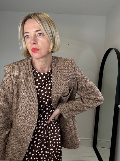 VINTAGE polka dot dress