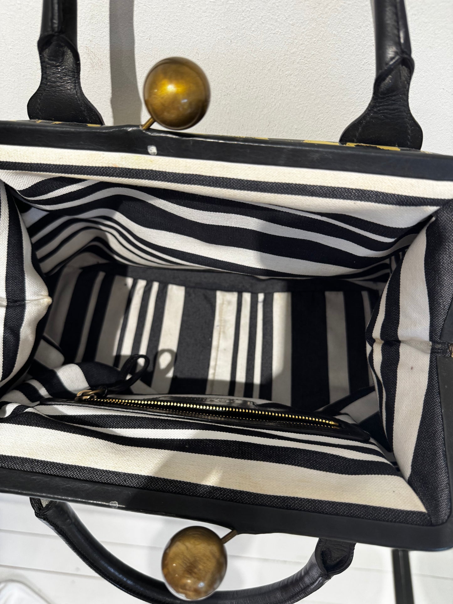 JOSEPH leopard frame bag