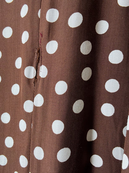 VINTAGE polka dot dress