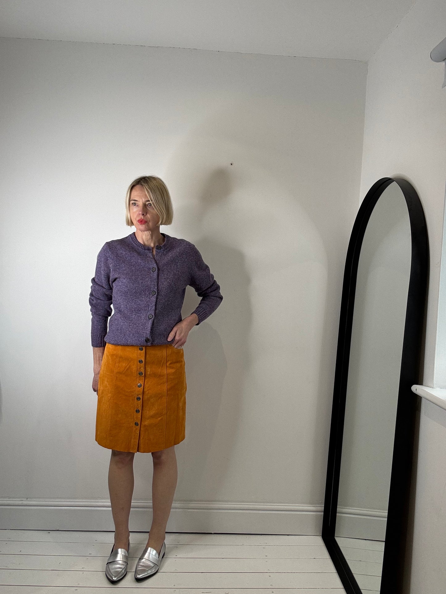 SELECTED FEMME Suede skirt BNWT