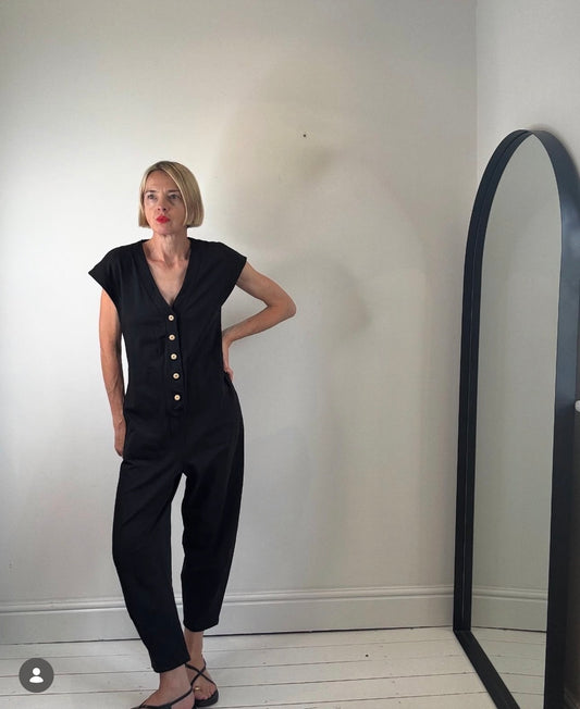 BEYOND NINE jersey jumpsuit