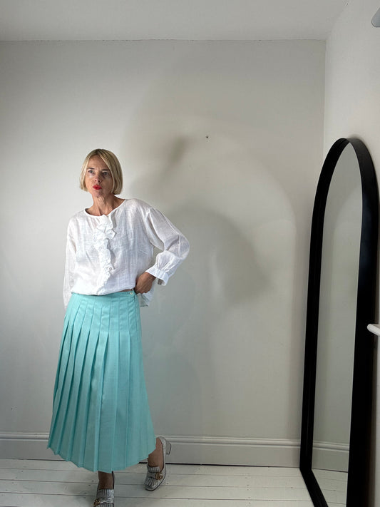 VINTAGE pleat skirt