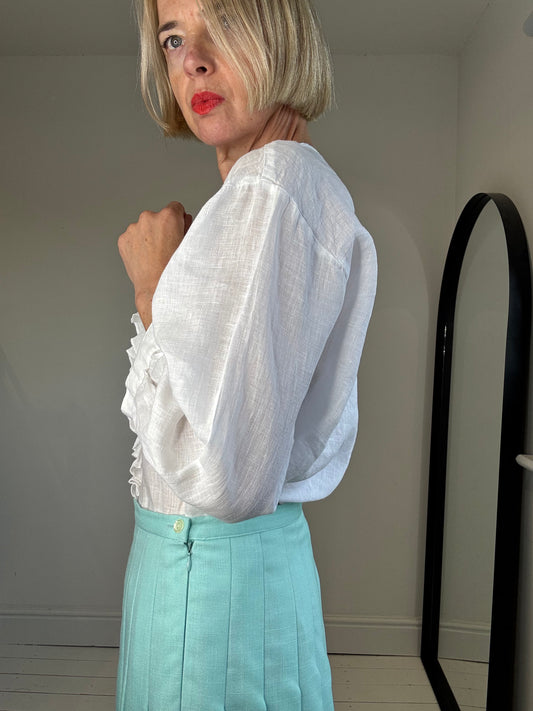 VINTAGE pleat skirt