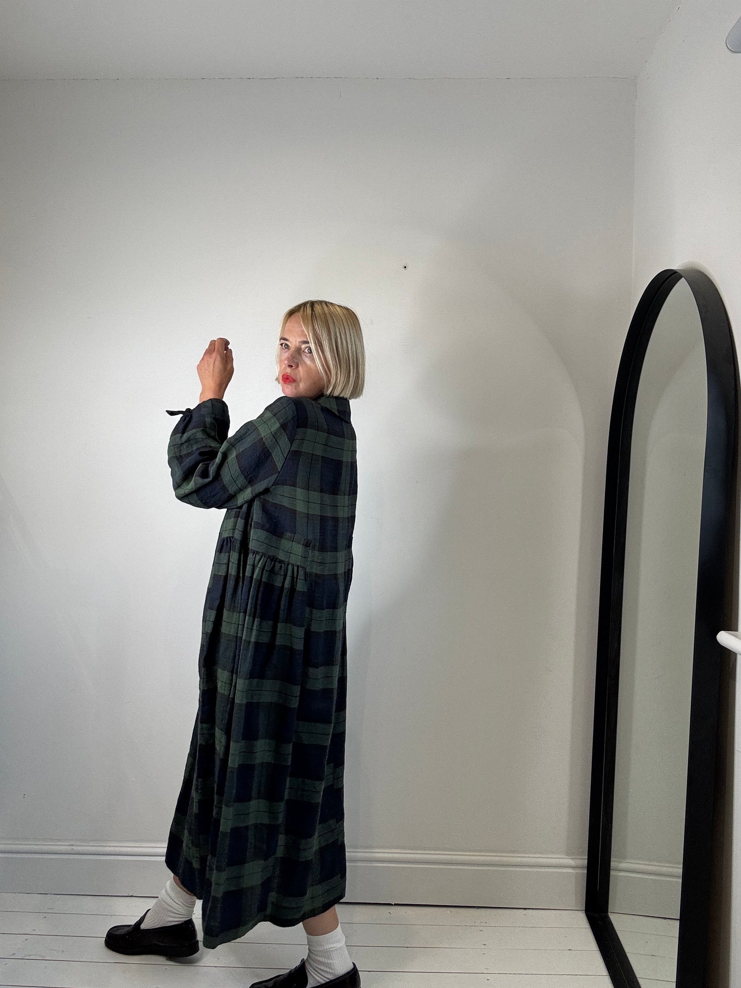 PLUMO tartan dress