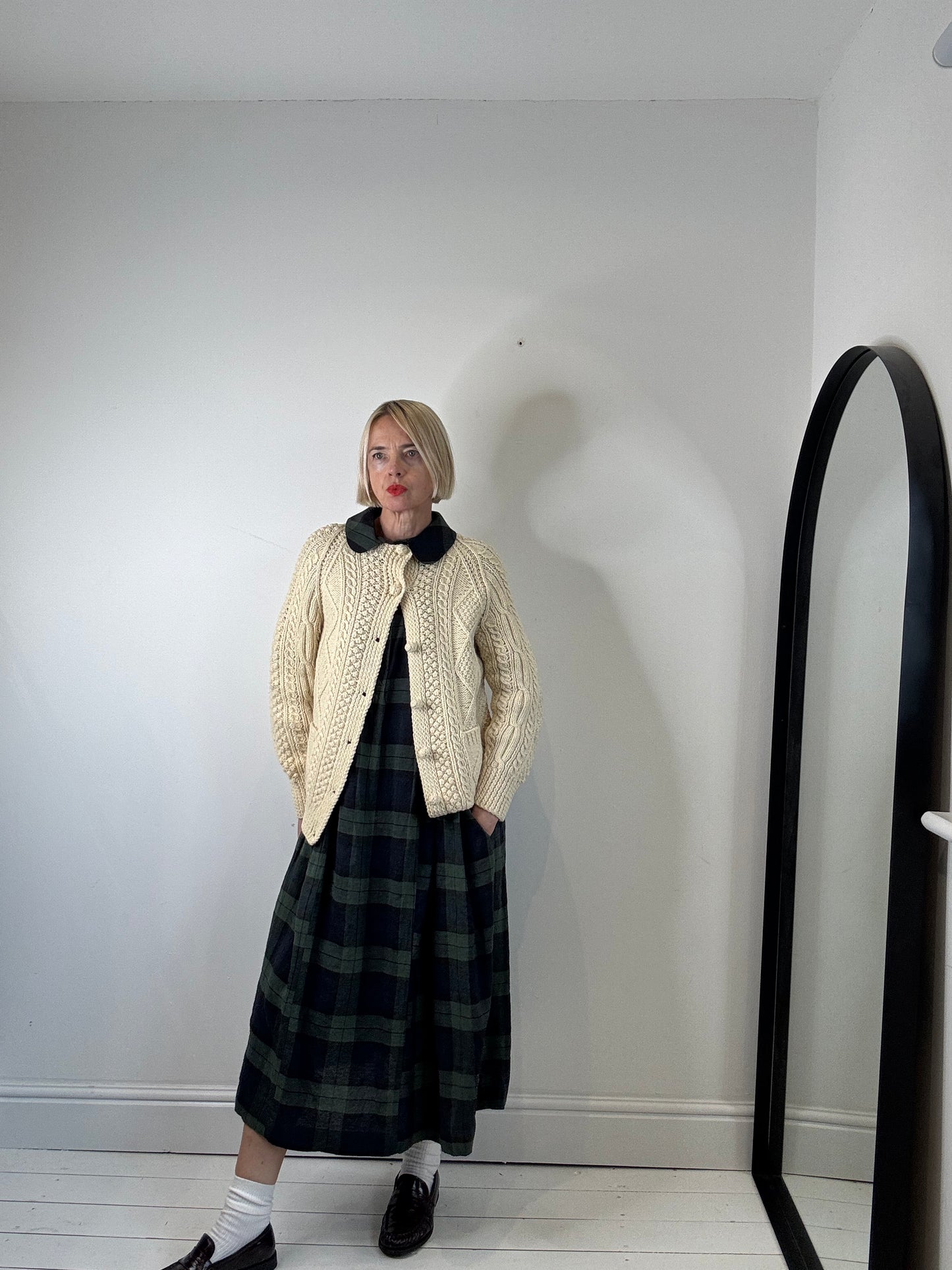 PLUMO tartan dress