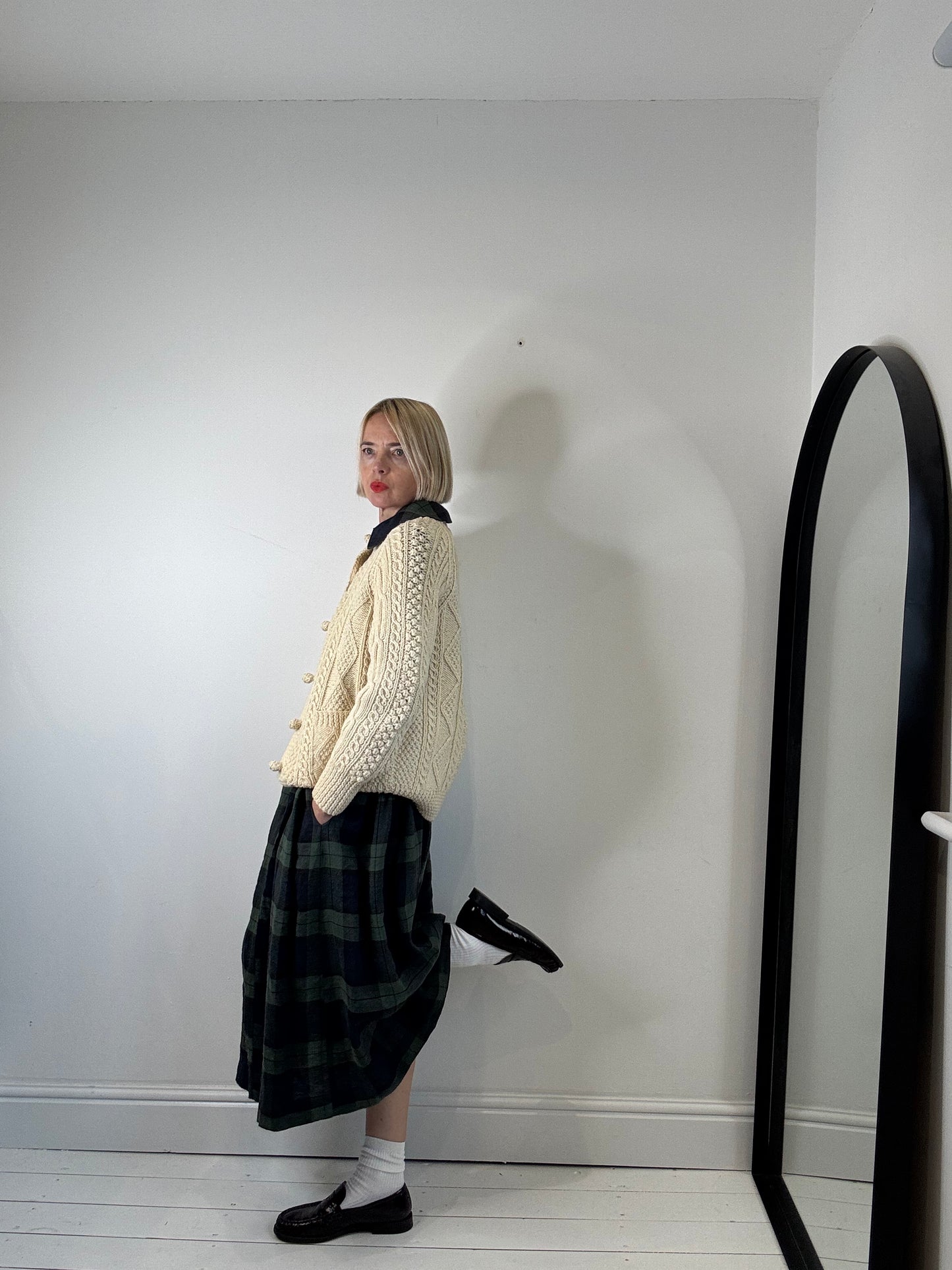 PLUMO tartan dress