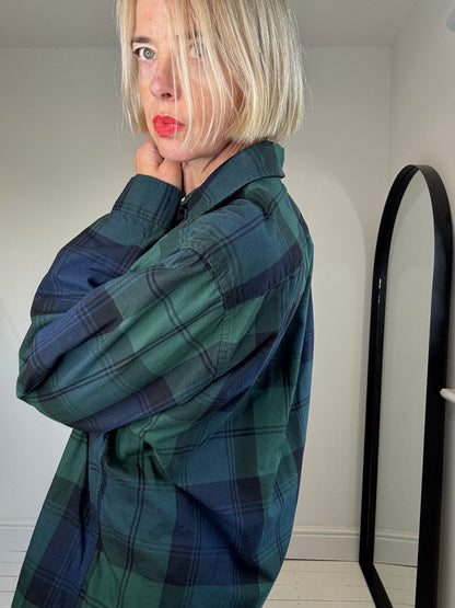 Black Watch tartan shirt