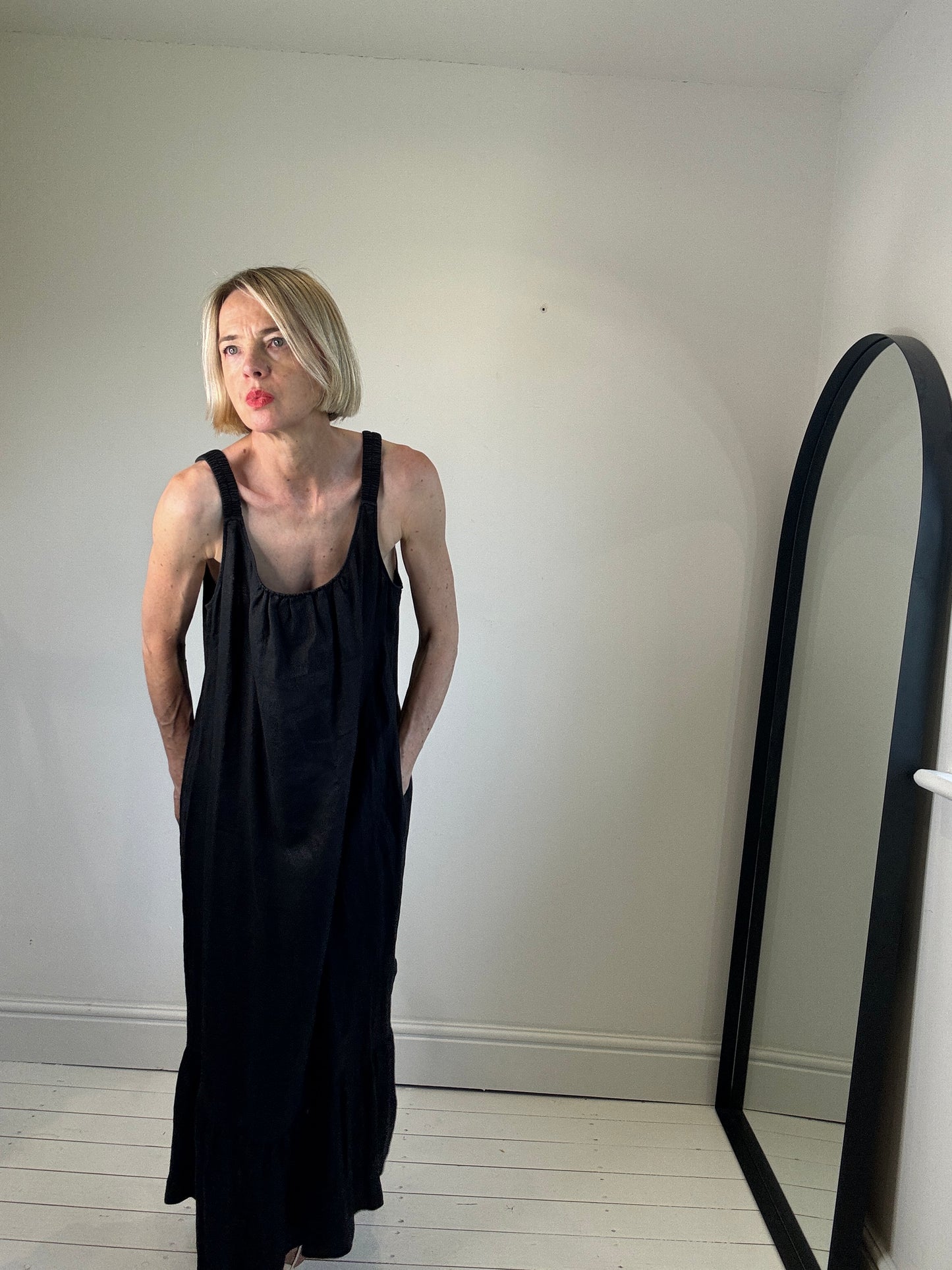 WHITE COMPANY 100% linen dress