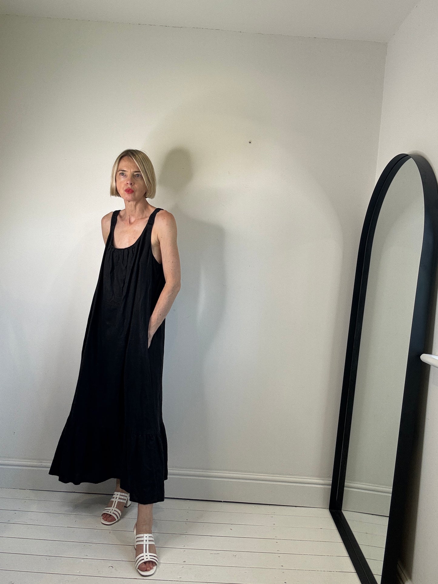 WHITE COMPANY 100% linen dress