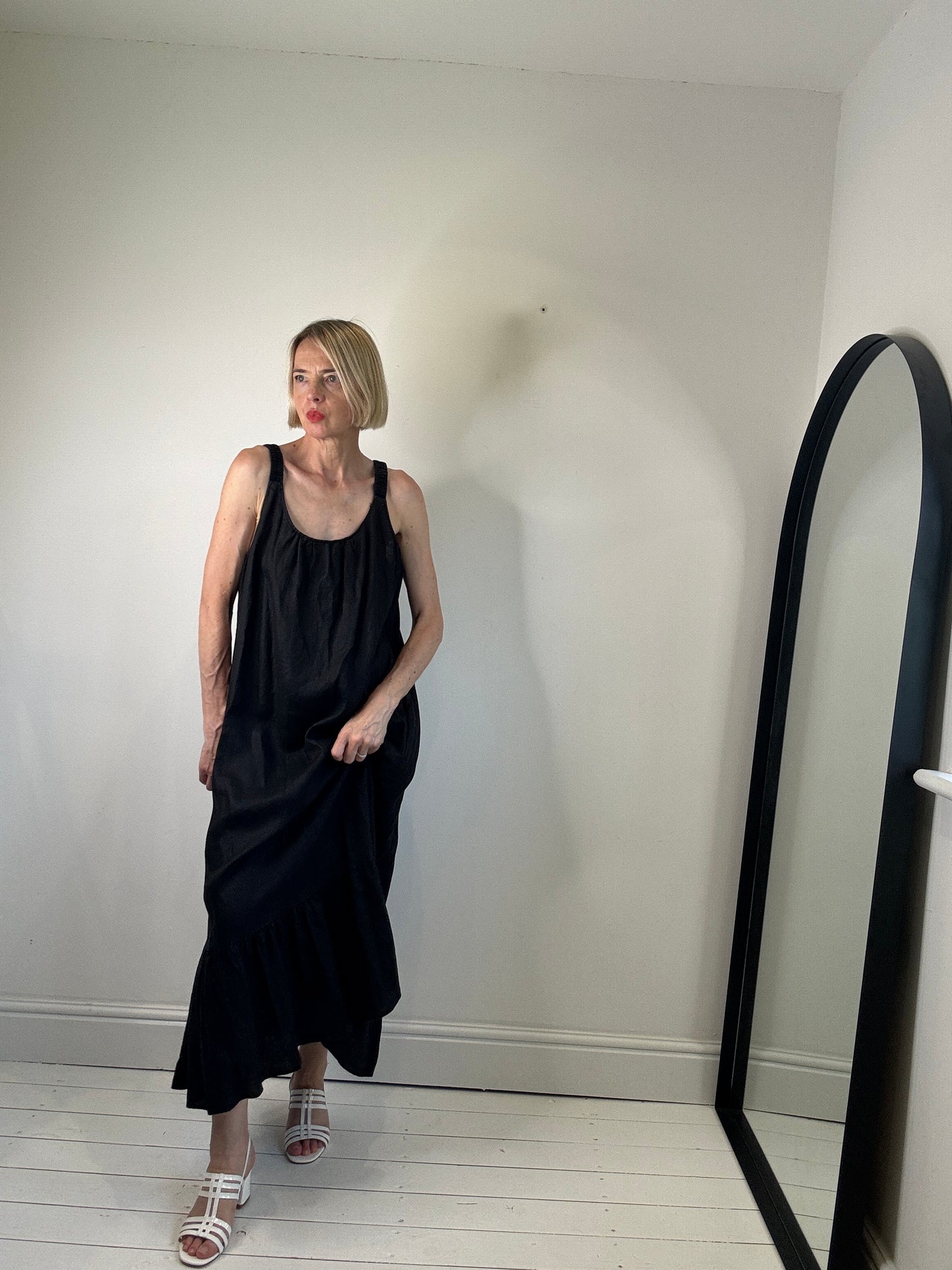 WHITE COMPANY 100% linen dress